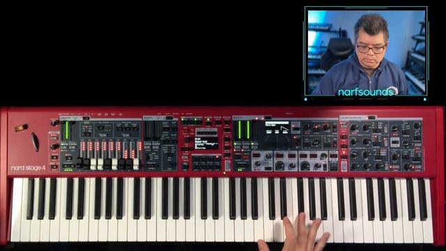 Rebel Yell Billy Idol | Nord Stage 4 | 80s Synth Keyboard Cover Sound Pack смотреть онлайн