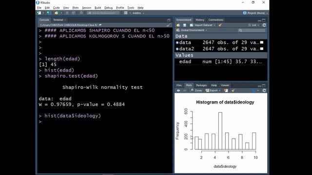 ¿Qué es una DISTRIBUCIÓN NORMAL? (shapiro.test y lillie.test) смотреть онлайн