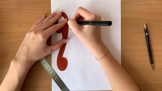 Технический рисунок топа