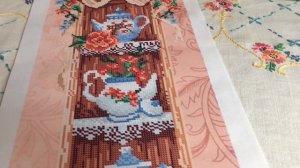 Вышивка бисером  Готовые , оформленные  работы вышивки  и новая схема