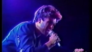 George Michael Everything she wants Live Madrid 1989 Faith Tour. Rare