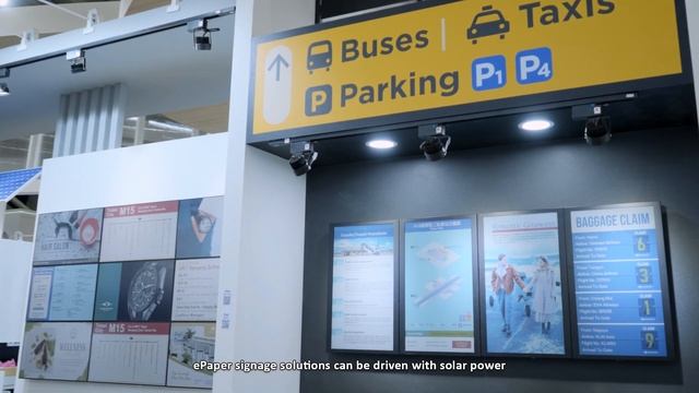 E Ink ePaper-The Ideal Display Solution for Sustainable Smart Cities