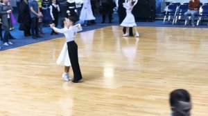 Чемпионат 1 этап Марат Демидов - Мария Пышная Квикстеп Дети
