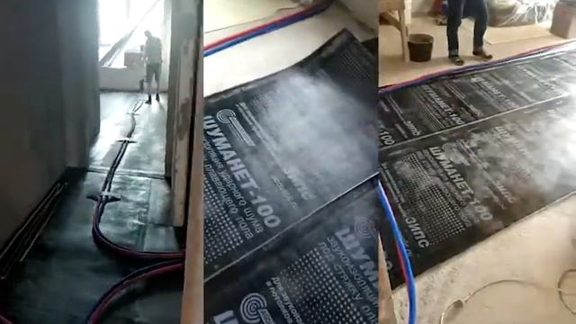 Полусухая стяжка в ЖК.Лефортово Парк