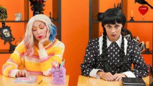 Уэнсдей Аддамс | Как Пронести Сладости в Класс от Fun Teen