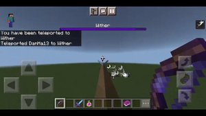Cracker's Wither Storm Mod in minecraft pe/be