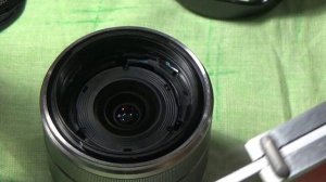 Разбор линзы объектива Sony Nex5r