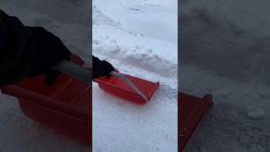Самая широкая лопата для уборки снега скрепер неломайка обзор и краш тест