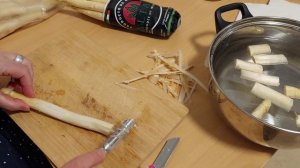 СПАРЖА  как вкусно приготовить...БЕЛАЯ ИТАЛЬЯНСКАЯ СПАРЖА