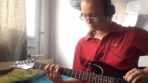 Кино - Мама, мы все сошли с ума (Кавер соло гитара)