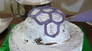 3 д Торт футбольный мяч мастер-класс Как сделать торт футбольный мяч из крема мастер-класс