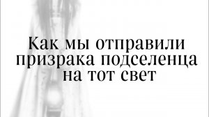 Как мы изгоняли призрака подселенца из человека и отправили его на тот свет