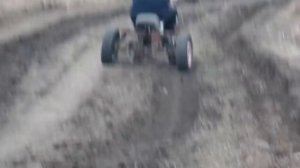 Мотоблок на гусеницах переделал и не дождался снега