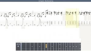Led Zeppelin - Misty Mountain Hop GUITAR TAB