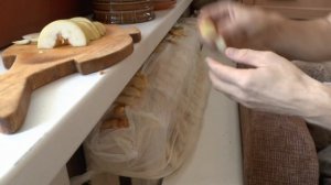 Как посушить яблоки без сушилки