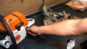Капсула времени. Stihl MS-360. 18 лет в коробке без работы. (от подписчика)
