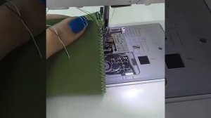 Применение оверлочной лапки