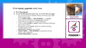Upgrading to a newer major version of MariaDB - Valerii Kravchuk - FOSDEM 2021