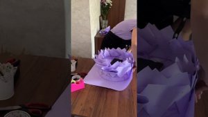 Съедобный букет на каркасе без ножки