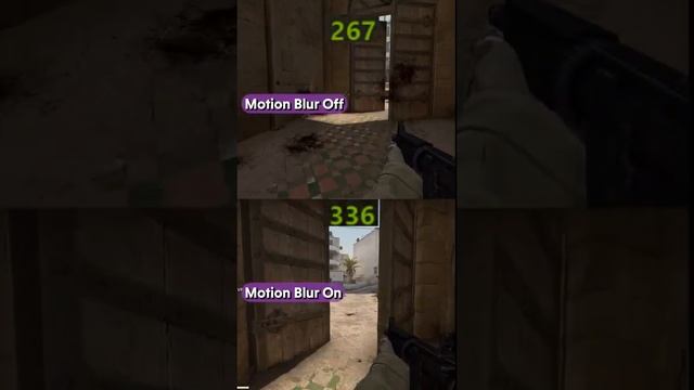 CS:GO Motion Blur On VS Off смотреть онлайн