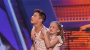 Kid Dancers Izzy and Easton Dazzle With Contemporary Dance - America's Got Talent