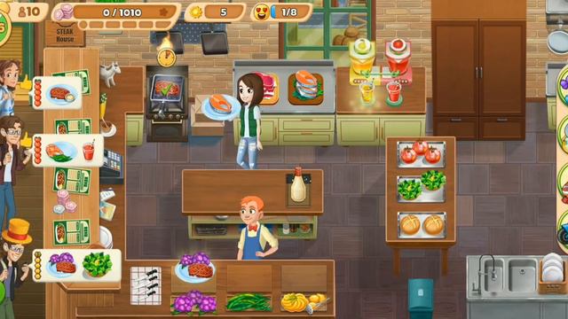Cooking Diary | Gameplay Walkthrough | Прохождение игры | Больше, чем просто друг | Стейк-хаус 10 смотреть онлайн