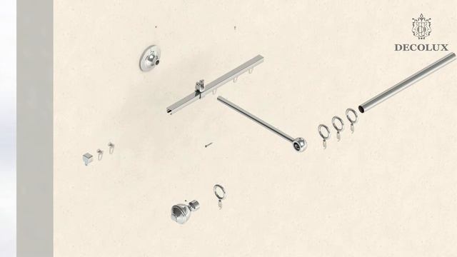 Монтаж однорядного карниза Сенатор с закрытым кронштейном и U-шиной смотреть онлайн