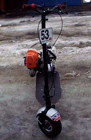 На мотосамокате в лес .КОРОТКОМЕТРАЖНЫЙ ФИЛЬМ..mp4