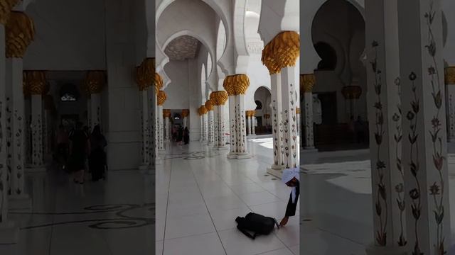 Мечеть в Абу-Даби. смотреть онлайн