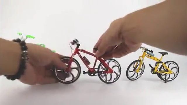 Urchins’ Family Alloy Mini Bicycle Toy - Finger Bike for Collections (Folding Mountain Bike Red) смотреть онлайн