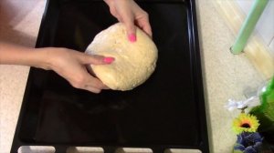 Пицца из творожного теста.  Празднично, вкусно!