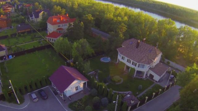 п. Киляковка, коттеджный поселок "Лазурная Дружина" смотреть онлайн