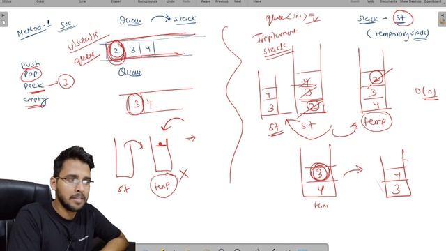 Implement Queue using Stacks | Queue in Data Structure & Algorithms | Interview Question Hello Worl смотреть онлайн