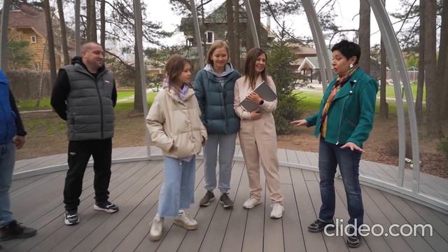 Купольная беседка IglooDom для Юлии Пересильд