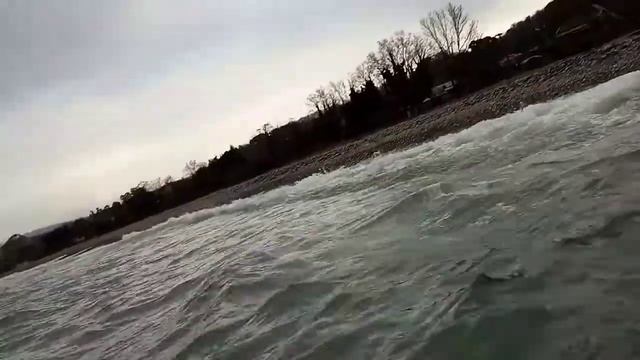 Купание после Нового года! 01.01.2020 год Абхазия!!! смотреть онлайн