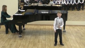 Кемерово, ЦДШИ, Галиакбаров Ярослав - муз. М. Ройтерштейна, сл. О. Высотской  "Песенка - небылица"