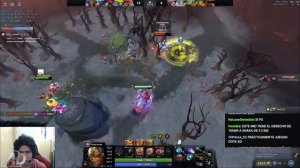 😲LEO contra UN MEEPO nivel 25 en server EUROPA😲le termina volteando su DOTA "NIVEL 4 está gankeando