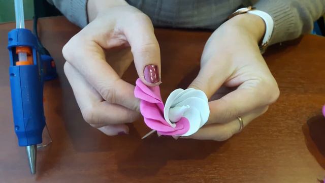 Цветы из фоамирана смотреть онлайн