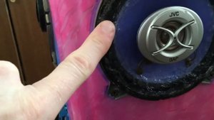 Ремонт автомобильного динамика. Очень сложный уровень.