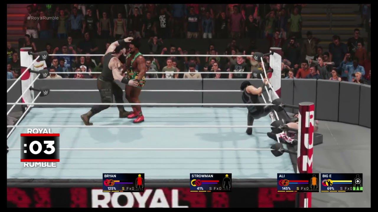 30 man Royal Rumble Wwe2k19