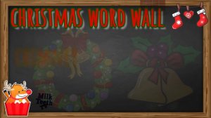 Christmas word wall for kids | Important words related to Christmas & Christ | Christmas vocabulary