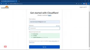 Cara Membuat/Mendaftar Akun Cloudflare