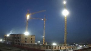 ЗИМНИЕ ВЕЧЕРА НА СТРОЙКЕ. Строительство ЖК "Романовский".