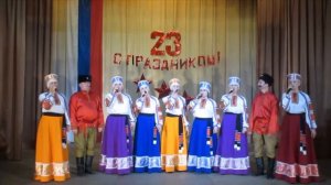 Песня "Хуторок" в исполнении вокального коллектива "Душевный разговор"