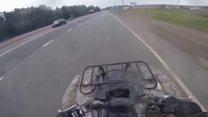 Погоня за квадроциклом