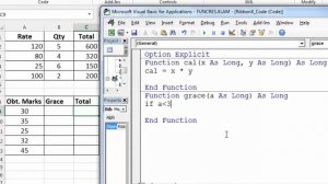 UDF in Excel VBA | Multiply and combine function with UDF VBA | Excel VBA 51 | User Defined Functio