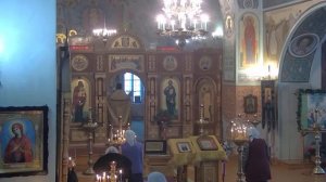 Прп. Илии Муромца, Печерского. Акафист Святой Троице. Божеств. литургия. Молебен о воинах,Новогодни