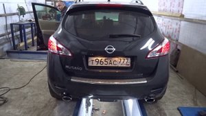 изменение звука выхлопной системы на ниссан мурано