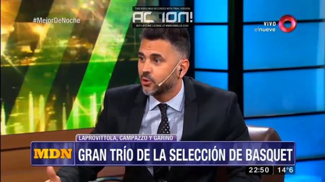MDN Campazzo, Laprovittola y Garino. смотреть онлайн