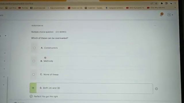 internshala Core Java Module 3 Test Solutions